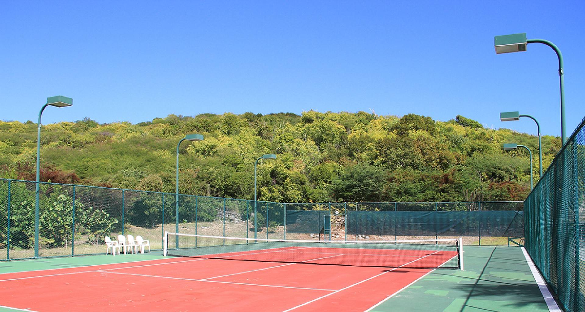 Villa Val André Shared Tennis Court