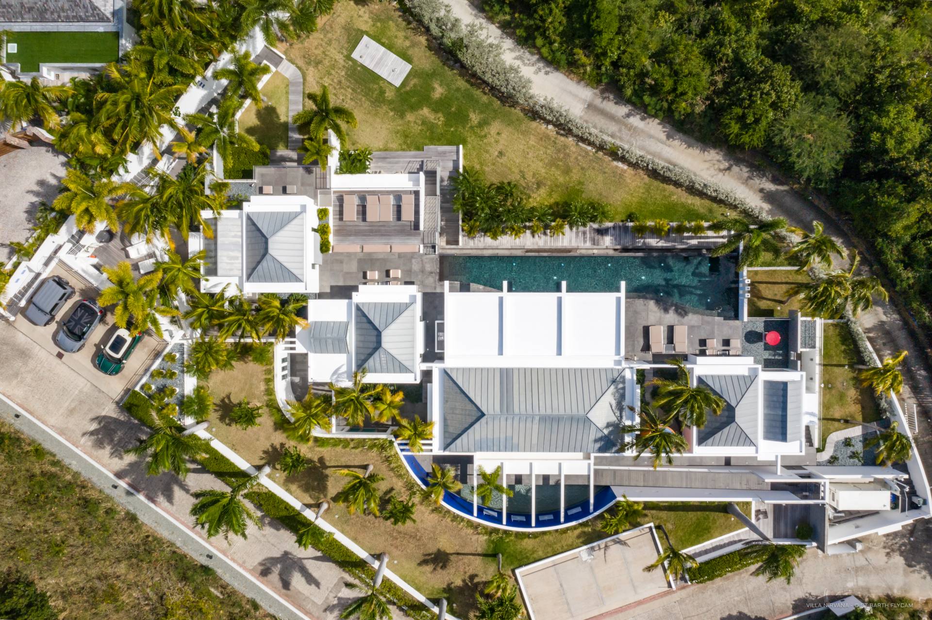 Villa Nirvana Aerial View