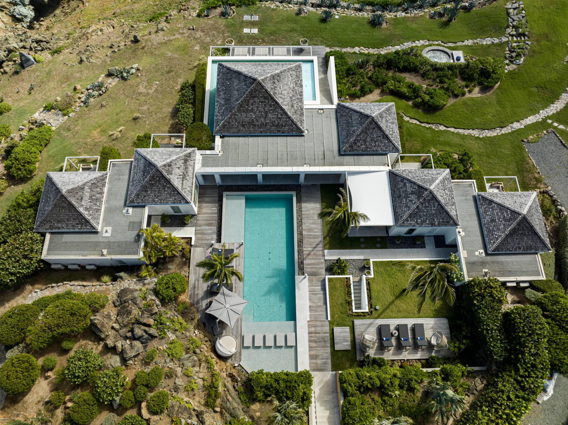 Villa Casa del Mar Aerial View